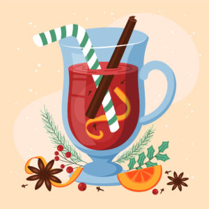 jus de pomme de Noël